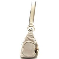 GUESS Gemma Shoulder Bag Women's Taupe Recycled Nylon Handbag EYG839517