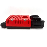 Milwaukee M12-18C Battery Charger and M18 18V 5.0Ah RedLithium Battery Kit