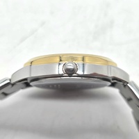 Guess Charlotte Women's Two Tone Watch GW0767L4 Green Dial Crystal Bezel 30mm