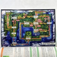 Pokemon Let's Go Pikachu & Eevee Official Guide Pokedex with Stickers & Kanto Map