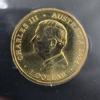 2024 Royal Australian Mint Moon to Mars $1 4-Coin Set Mintmark & Privy Mark