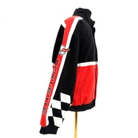 Vintage 90s Racing Champions Corvette C5 NASCAR Jacket Mens Large Red