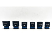 Kincrome 32 Piece 1/2 Drive Metric Impact Socket Set K2099 with Case