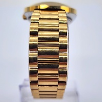 Vintage Rado DiaStar Automatic Mens Watch Gold Dial Day Date 648.0413.3 Swiss