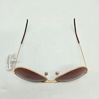 Ray-Ban RB3025 Aviator Large Metal Sunglasses Arista Gold Red Lens