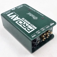 Radial Engineering ProAV1 Passive Multimedia DI Direct Box 1 Channel Mono XLR RCA