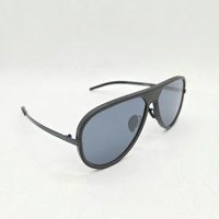 Porsche Design P8684 C Men's Blue Olive Frame Pilot Sunglasses 62mm