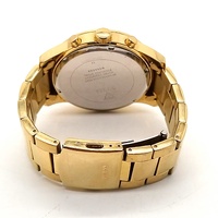 Guess W0668G8 Atlas Gold Stainless Steel Chronograph Black Dial Mens Watch