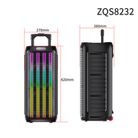 NEW SING-E Dual 8 inch High Power Subwoofer Speaker with Colourful RGB Lights