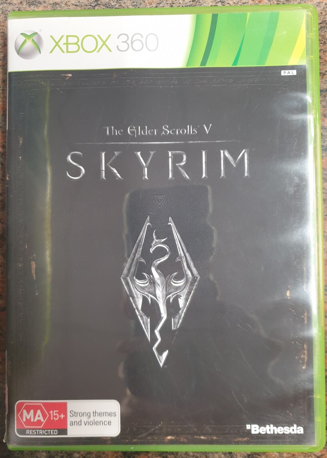 Comercio carro Ingresos The Elder Scrolls V Skyrim Microsoft Xbox 360 Game Disc