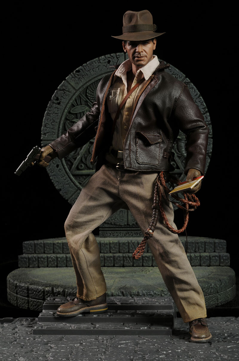 Hot Toys Raiders of the Lost Ark INDIANA JONES DX05 Figure 1//6th Scale STAGE
