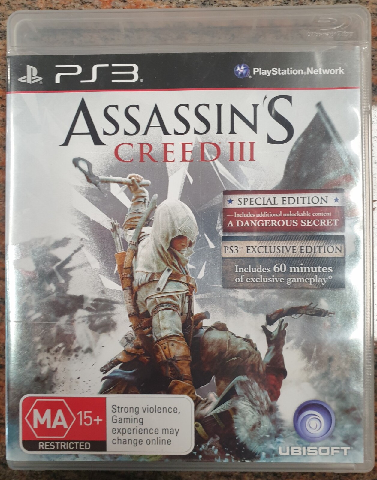 Mayor Cortar Literatura Assassin's Creed 3 Sony Playstation 3 Ubisoft Game Disc