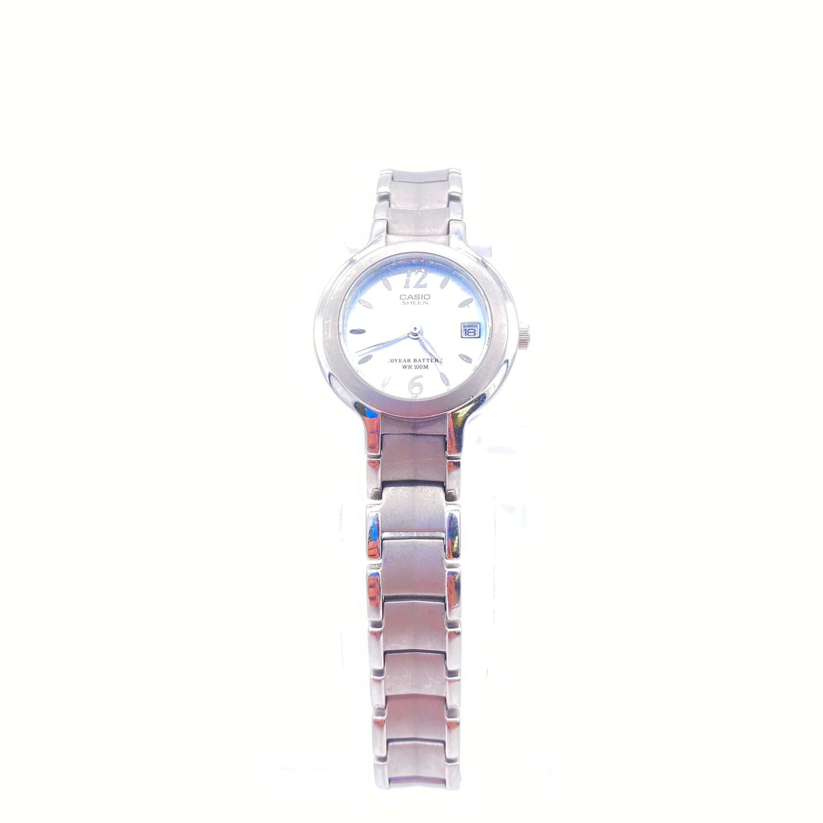 Casio sheen silver 2025 watch