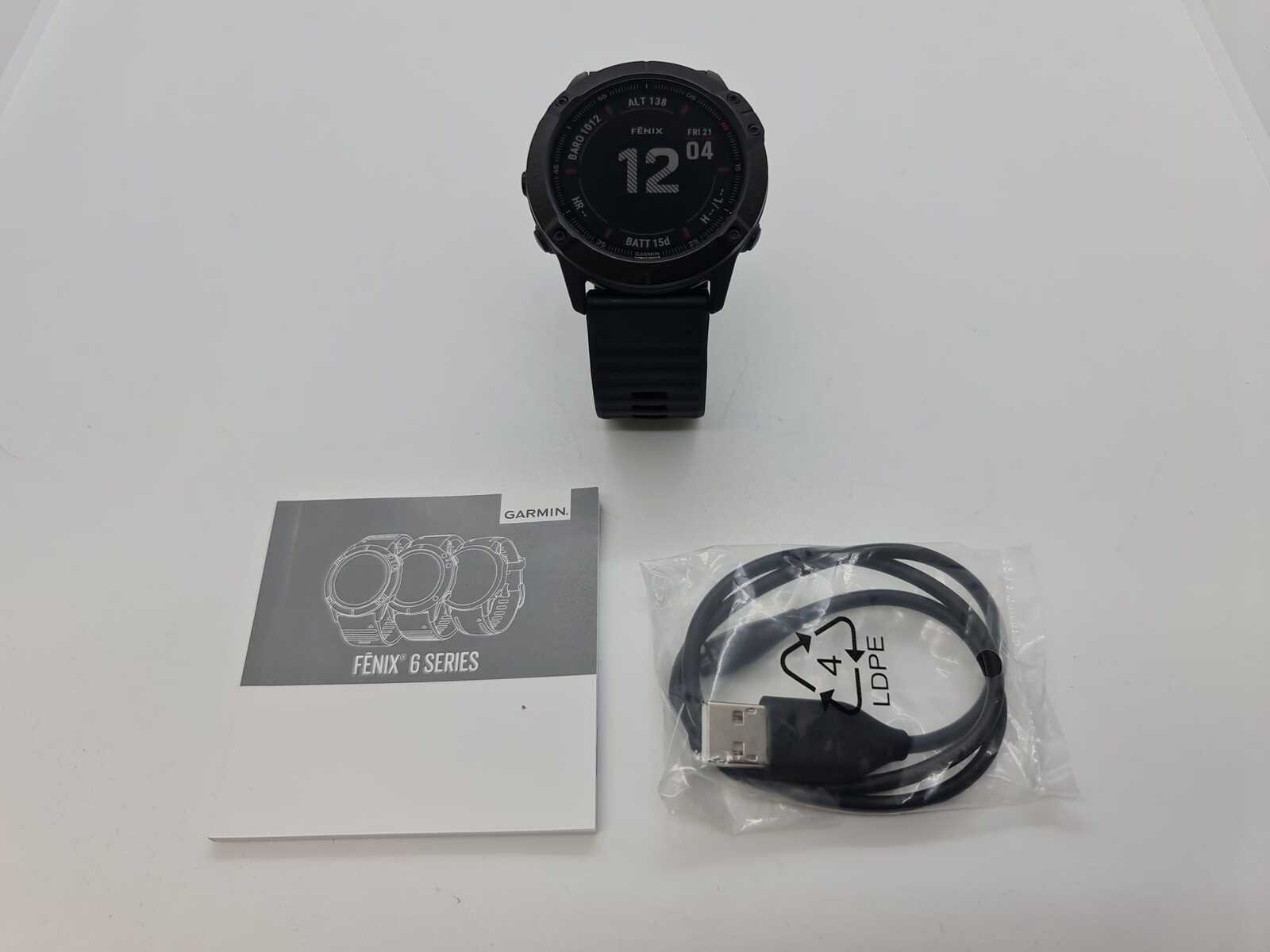 fenix 6X Pro Solar Multisport GPS Watch