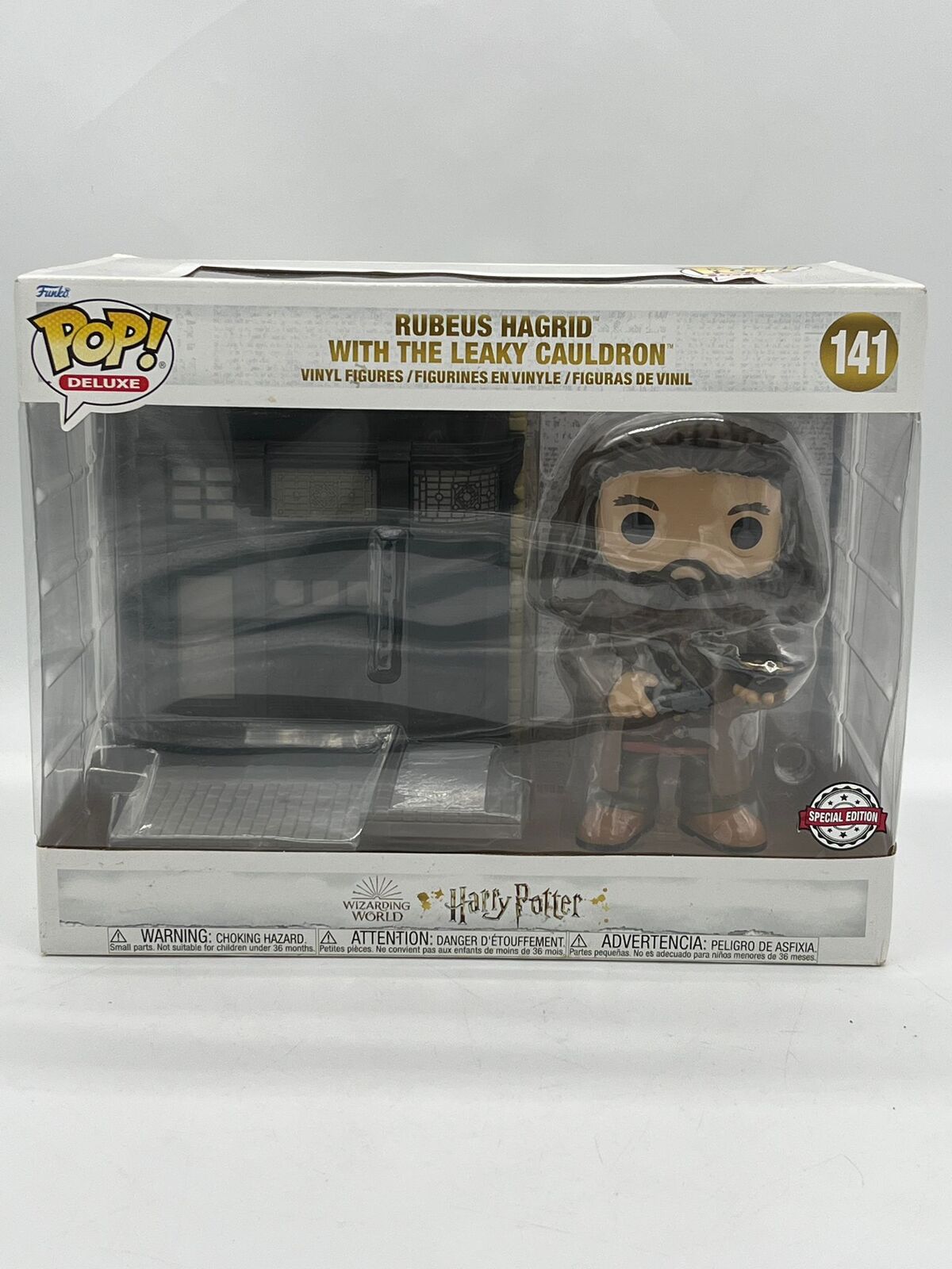 Funko POP! Harry Potter Deluxe Rubeus Hagrid with the Leaky
