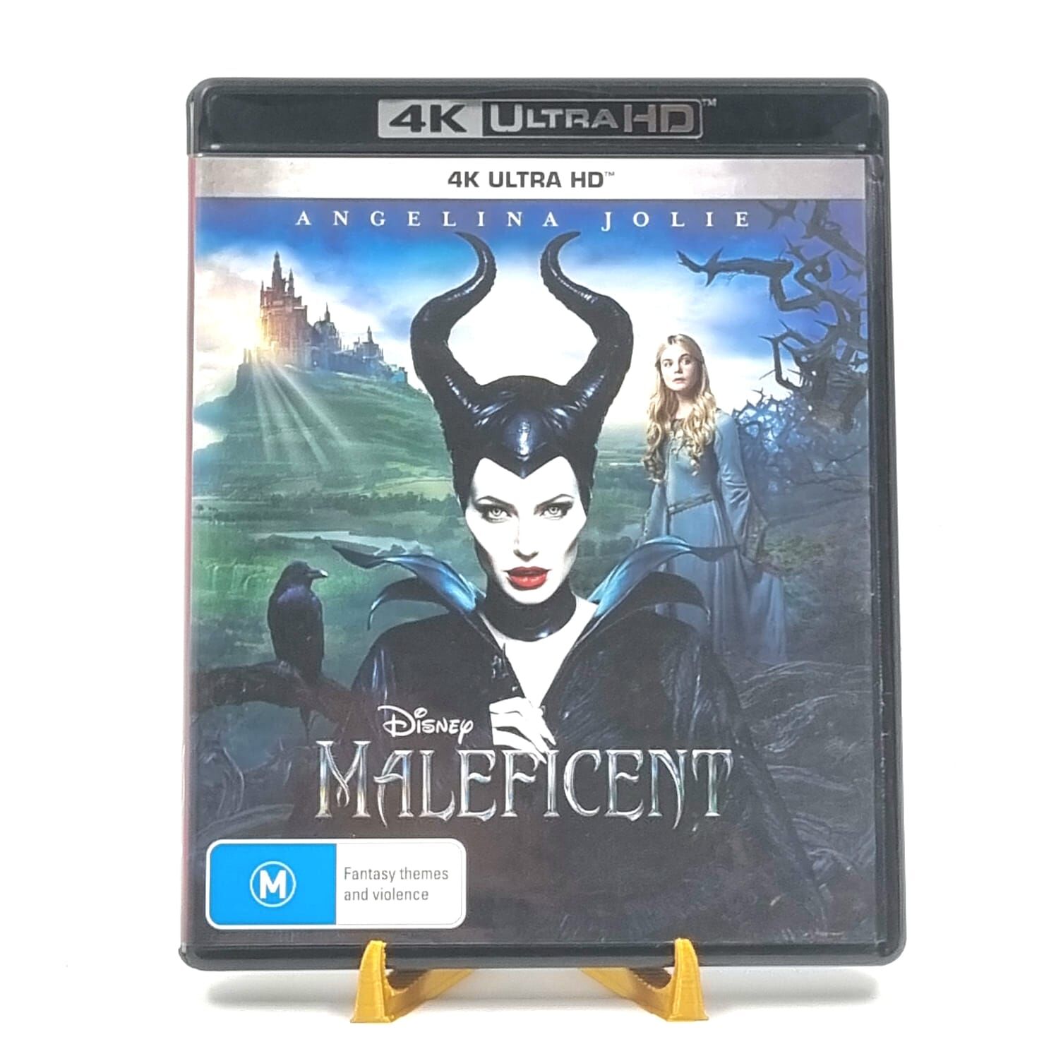 Maleficent 4K Ultra HD Blu-ray Movie Angelina Jolie Fantasy Adventure