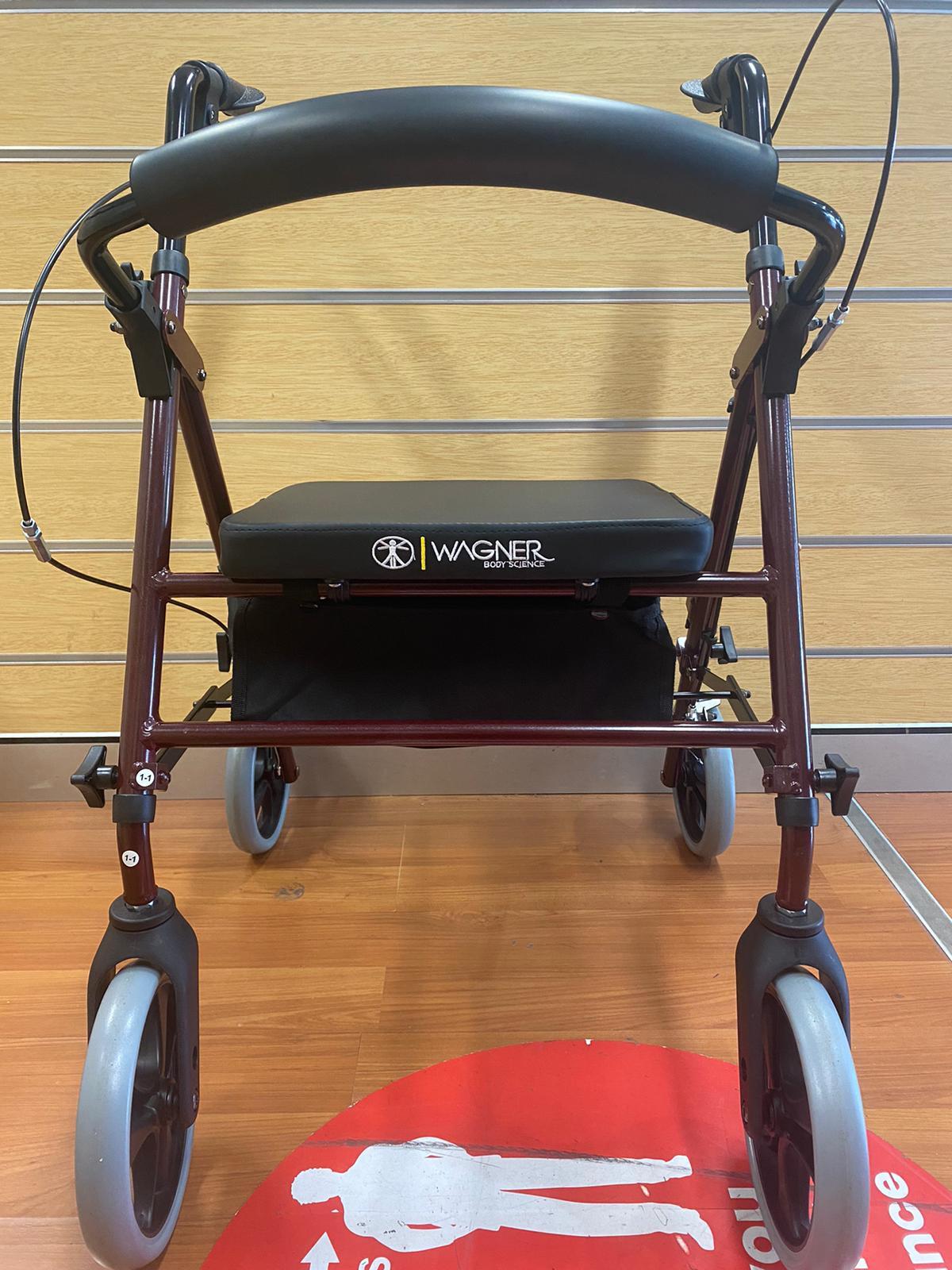 Wagner Rollator/Walker Red (Preowned)