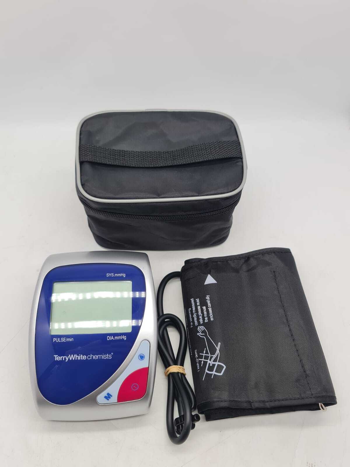 TerryWhite Chemists Blood Pressure Monitor and Heart Rate Monitor