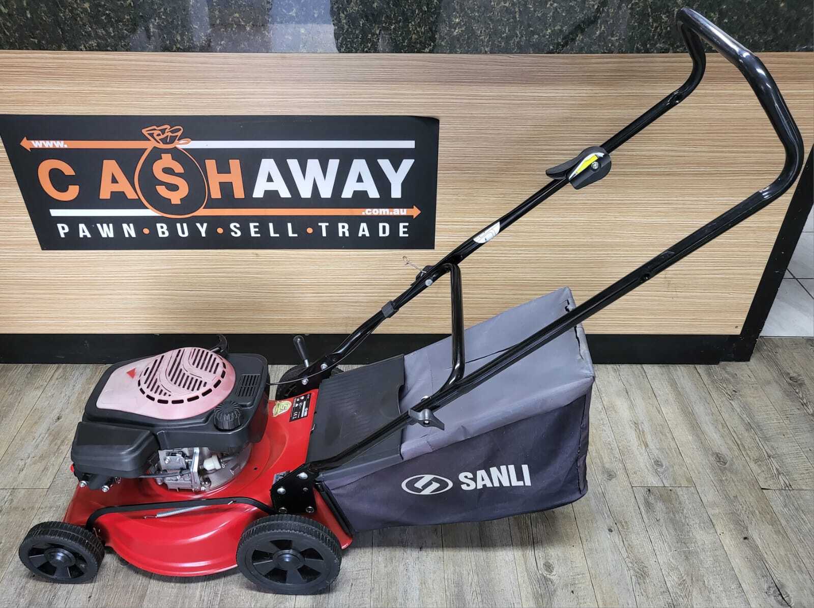 Sanli 4 stroke cut and catch lawn mower hotsell