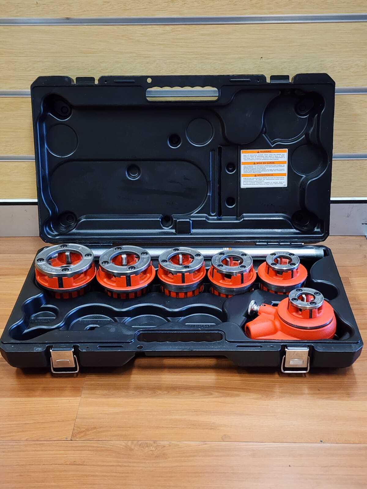 Ridgid ratcheting pipe threader best sale