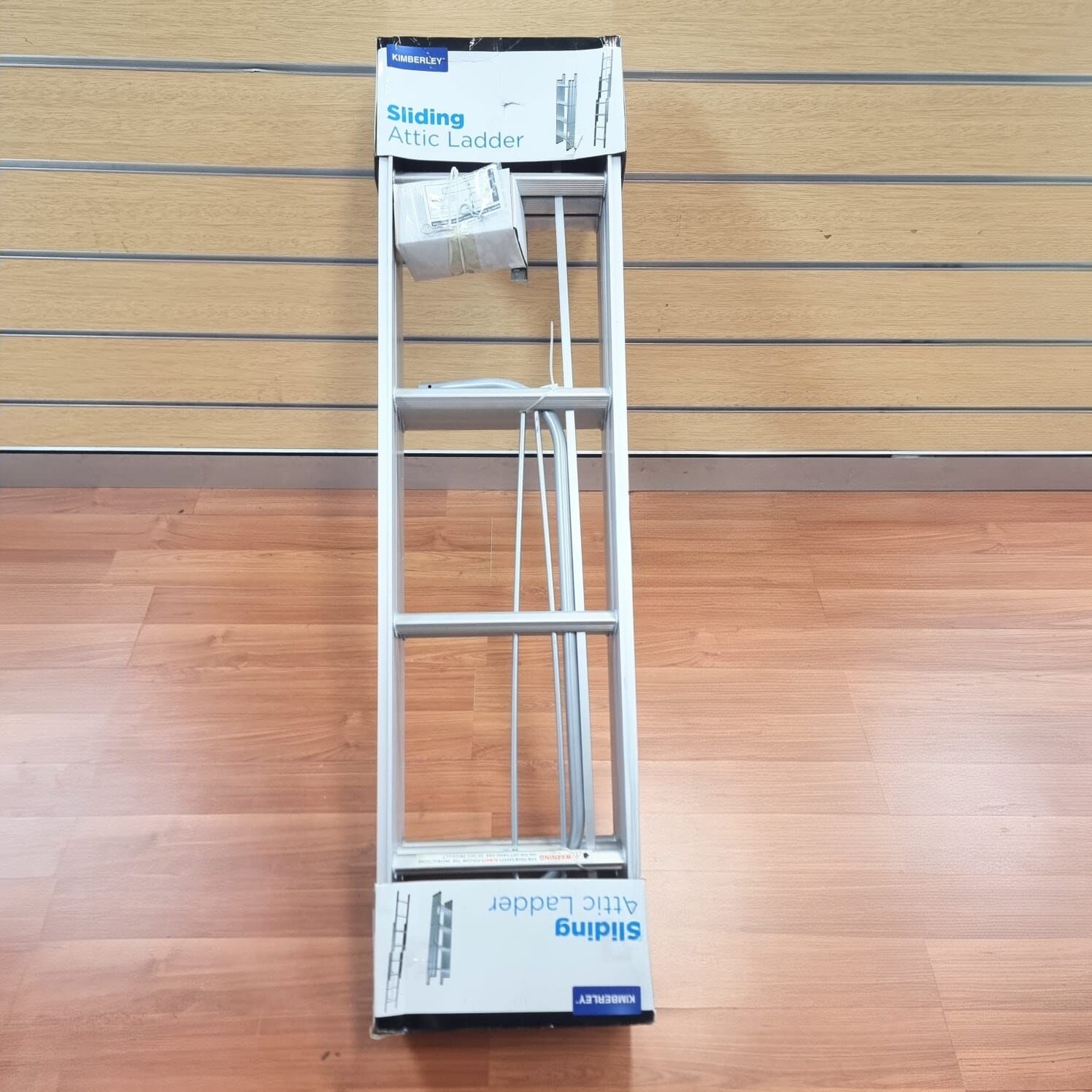 Kimberley Sliding Attic Ladder Max Height 3m Folded 1310x310x176mm