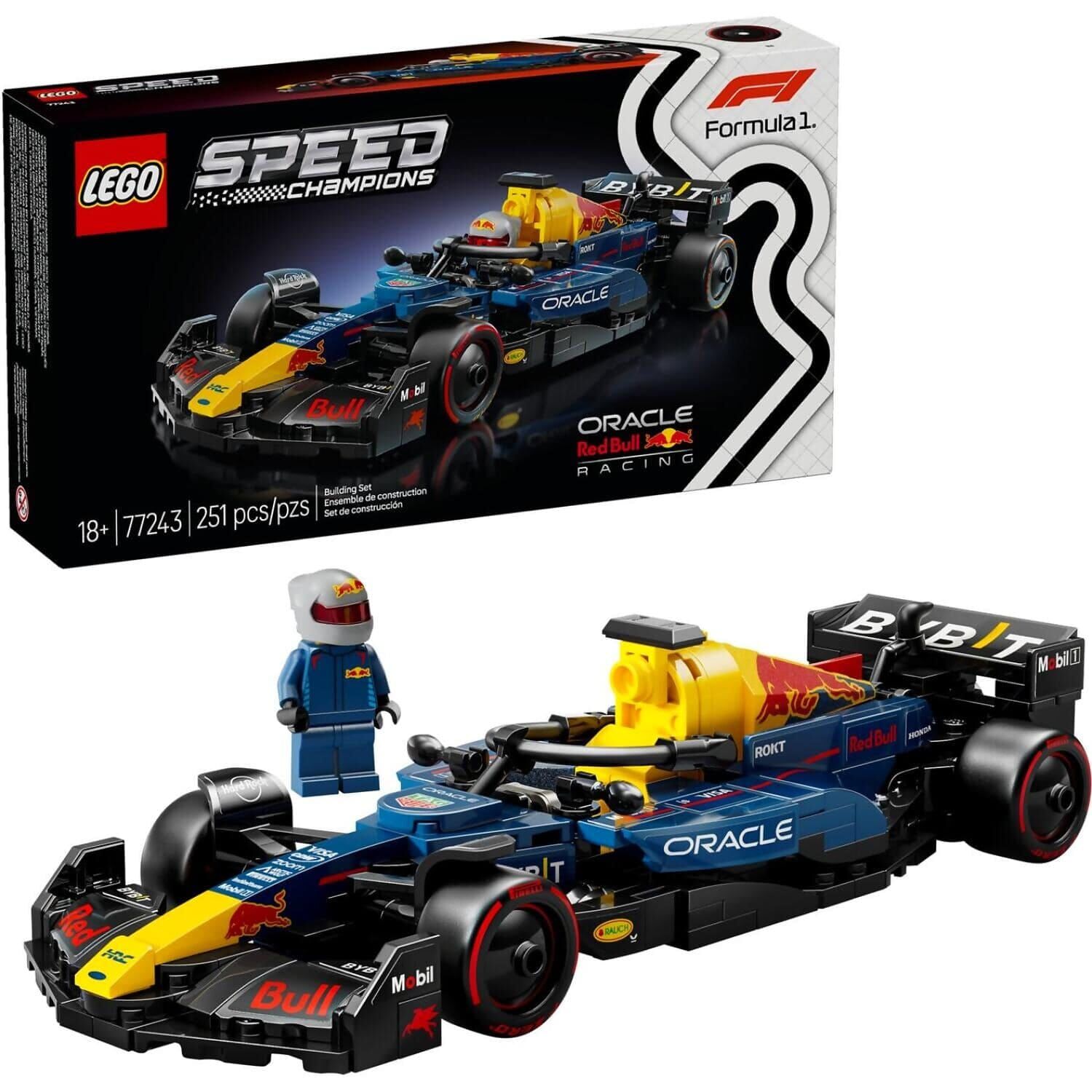 LEGO 77243 Oracle Red Bull Racing RB20 F1 Speed Champions 251pc 18+