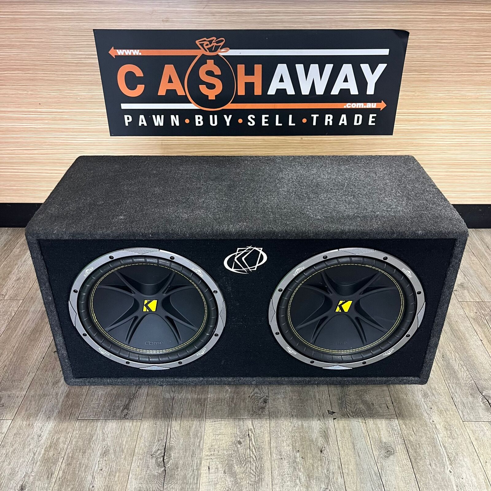 Kicker 07DC122 Dual 12 Inch Subwoofer 600W Total 2 OHMS Impedance