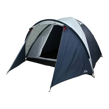 Anko 5 Person Dome Tent with Vestibule 1.6m High Removable Fly Sheet