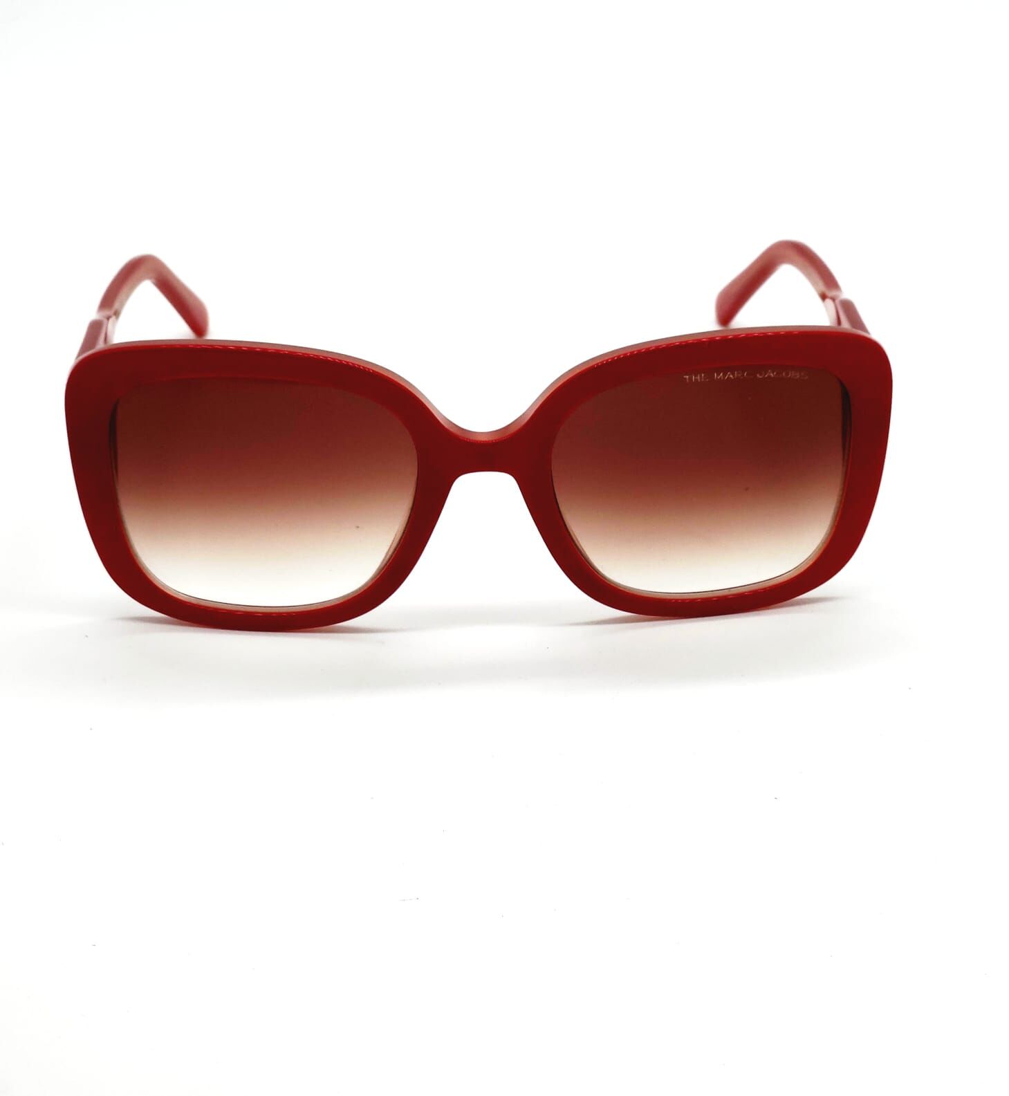 Marc Jacobs 625/S Red Square Brown Gradient Lens Women's Sunglasses