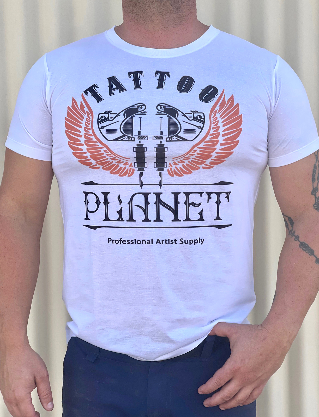Cartel Ink I Heart Tattooed Men Women's Black Cotton T-Shirt – Monster Steel