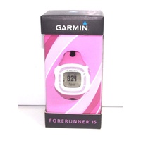 Garmin Forerunner 15 GPS Watch Violet / White Small 010-01241-22