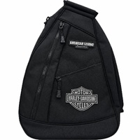 Harley-Davidson Sling Backpack Black Single Strap American Legend Bag