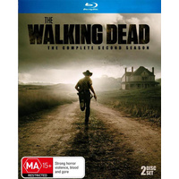 THE WALKING DEAD The Complete Second Season Blu Ray B Region PAL