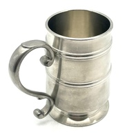 Vintage Royal Selangor Pewter Tankard Mug Stein Collectible Metalware