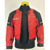 Dririder Motorcycle Jacket Red/Black Size 46/36XS (Pre-owned)