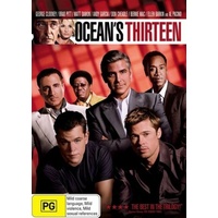 OCEANS THIRTEEN DVD R4 PAL