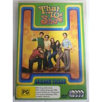 That '70s Show Season Three Ashton Kutcher Dvd Disc 