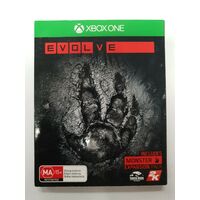 EVOLVE XBOX ONE MICROSOFT XBOX ONE GAME IN SLIP CASE 