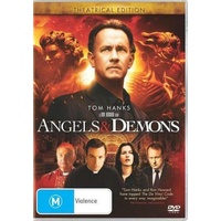ANGELS & DEMONS Tom Hanks DVD R4 PAL