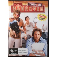 THE HANGOVER EXTENDED UNCUT DVD R4 PAL
