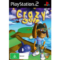 CRAZY GOLF Playstation 2 PS2 GAME PAL + Booklet
