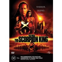 THE SCORPION KING DVD R4 PAL