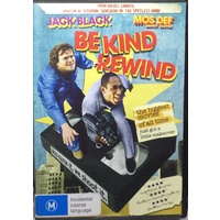 BE KIND REWIND Jack Black Mos Def DVD R4 PAL