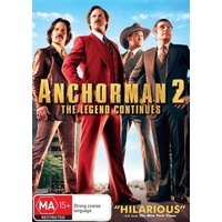 ANCHORMAN 2 THE LEGEND CONTINUES DVD R4 PAL