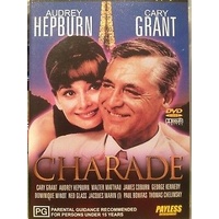 CHARADE Audrey Hepburn DVD R4 PAL
