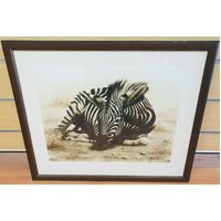 Andrew Bone African Child II Collectable Framed Art Work With Certificate