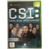 CSI: Crime Scene Investigation Microsoft Xbox Game Disc 
