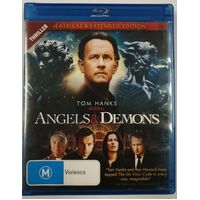 Angels & Demons Tom Hanks Blu Ray Bluray Disc Movie