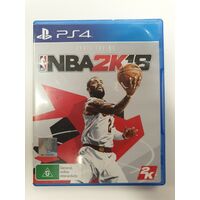 NBA 2K18 2018 PS4 SONY PLAYSTATION 4 GAME  BASKETBALL 
