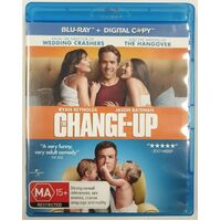 The Change-Up Ryan Reynolds Jason Bateman Bluray Blu-Ray Movie DVD Disc